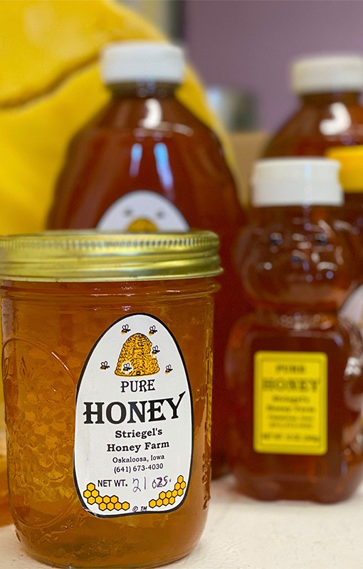 Local Honey at Striegel Acres